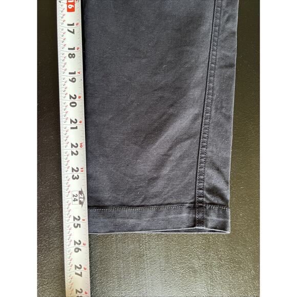 J. Crew Pants Womens 27 Navy The New Straight Leg Cargo Stretch Cotton Utility - Picture 11 of 11